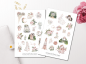 Preview: Hochzeit Sticker Set